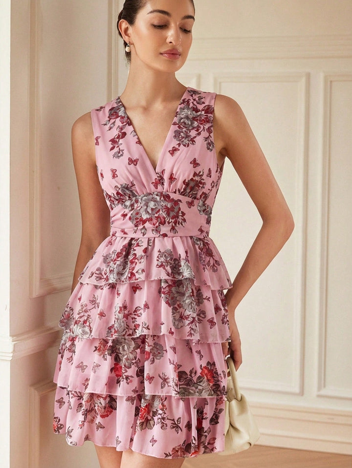 Rochie mini SHEIN, roz