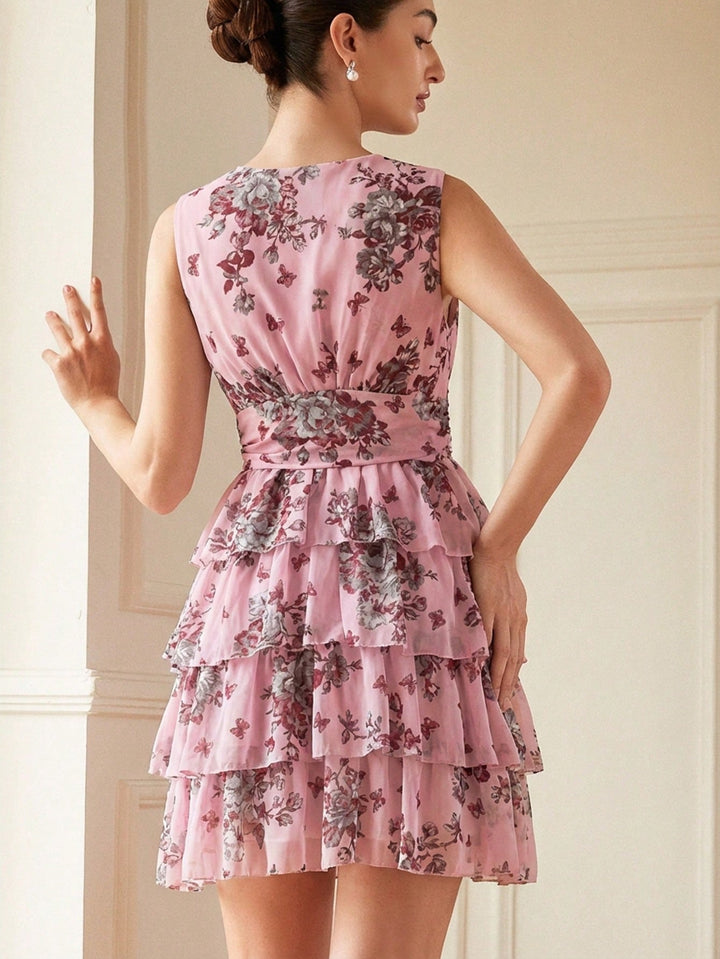 Rochie mini SHEIN, roz