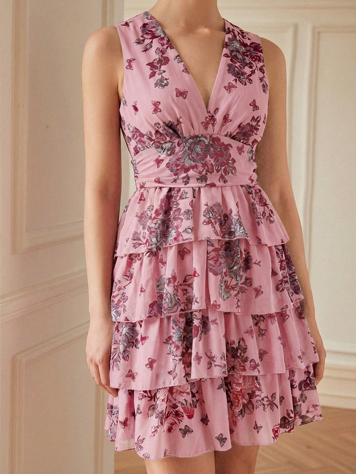 Rochie mini SHEIN, roz