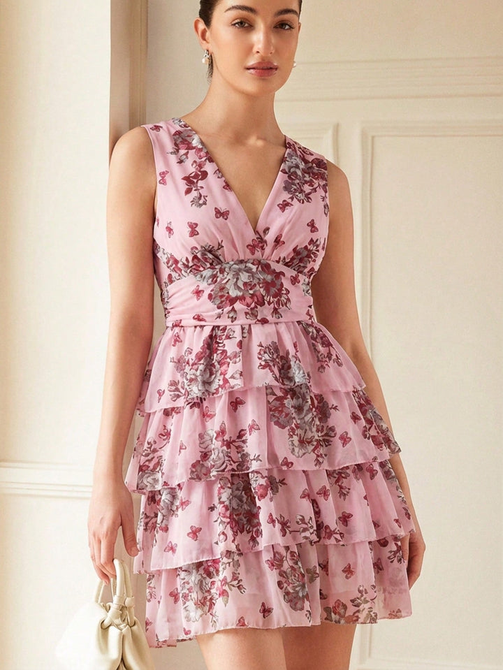 Rochie mini SHEIN, roz