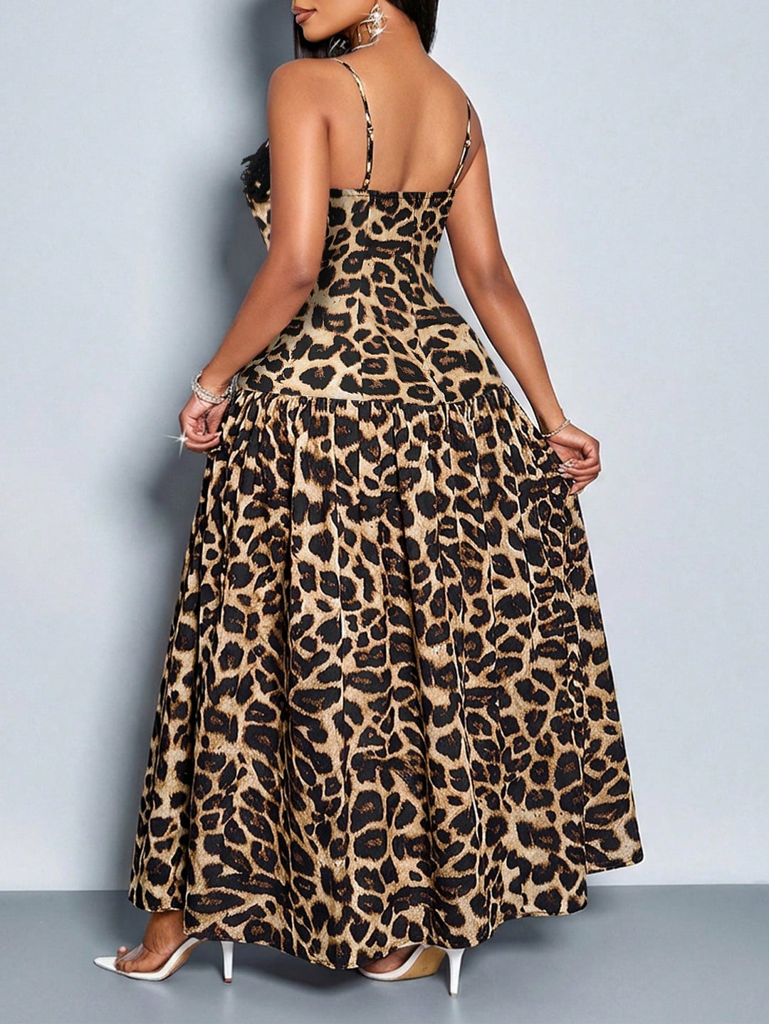 Rochie maxi SHEIN, mix culori