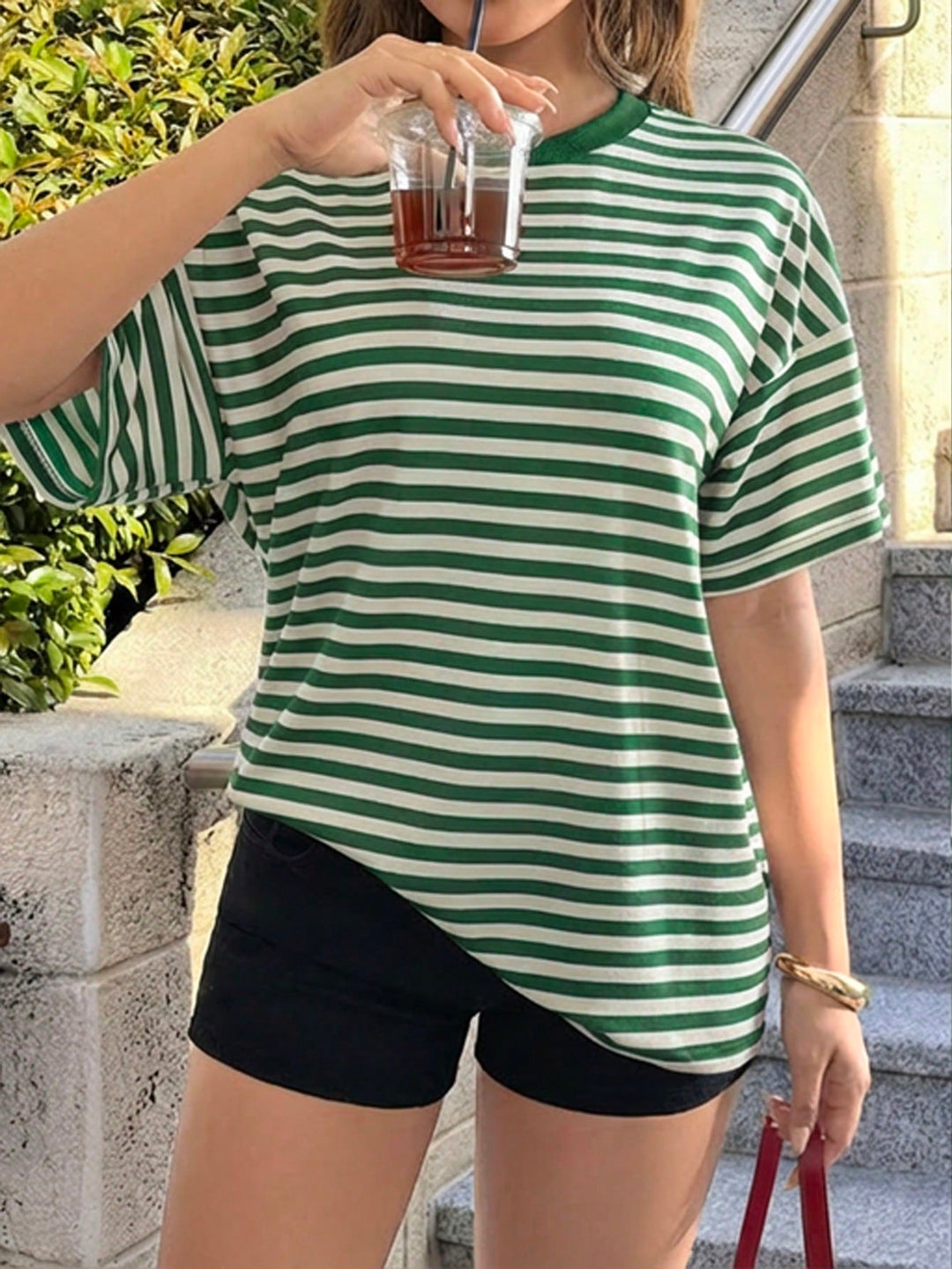 Tricou SHEIN, verde