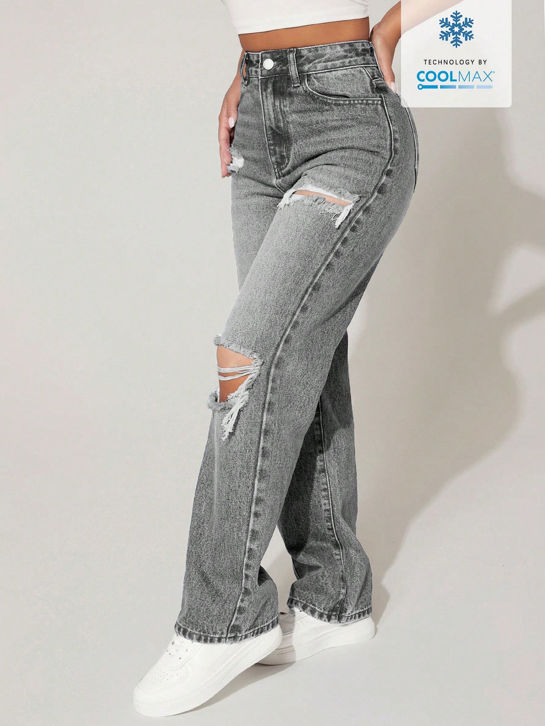 Jeans SHEIN, gri