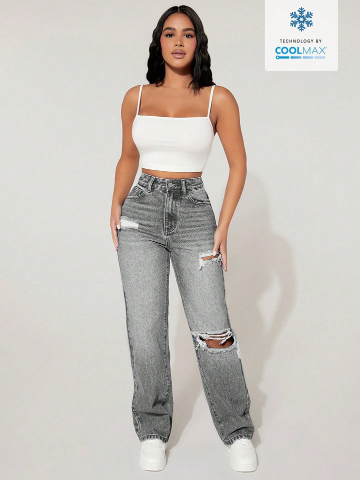 Jeans SHEIN, gri