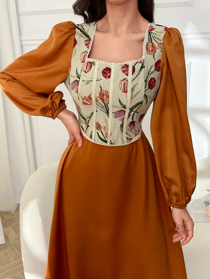 Rochie maxi SHEIN, galben