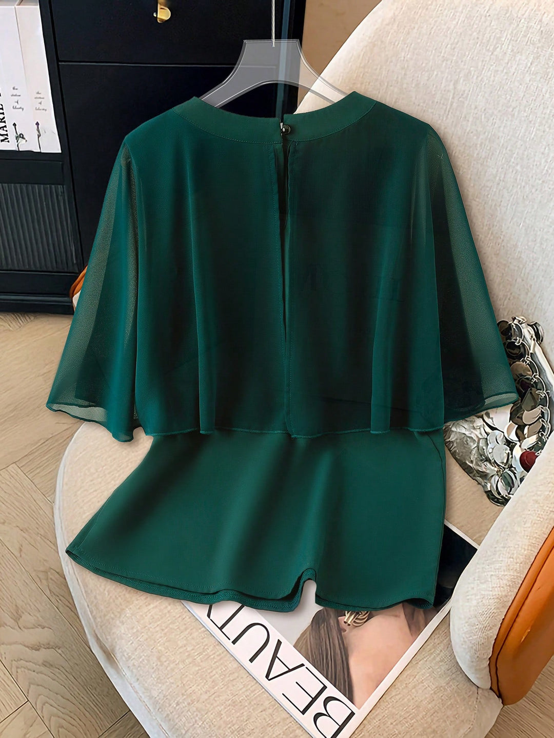 Bluză SHEIN, verde