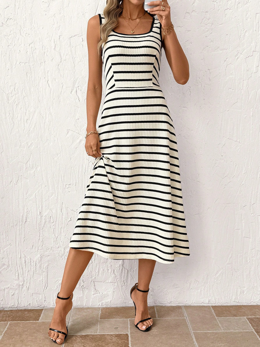 Rochie midi SHEIN, negru