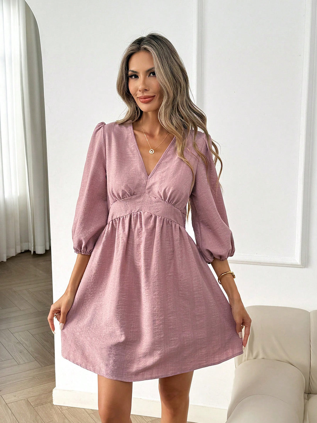 Rochie scurtă SHEIN, albastru