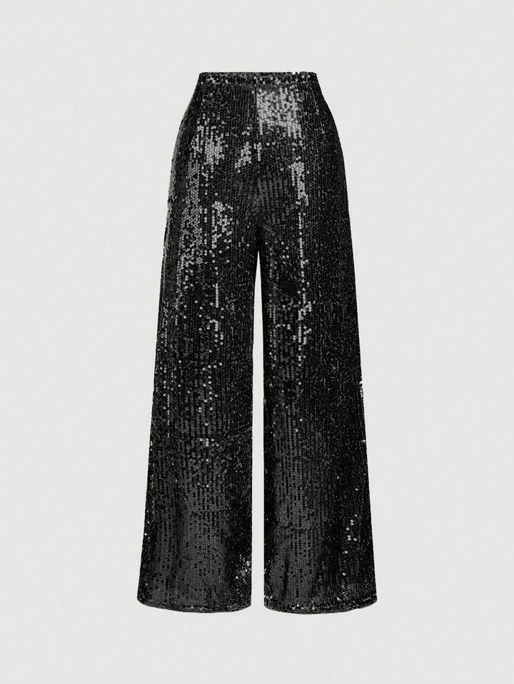 Pantalon SHEIN, negru