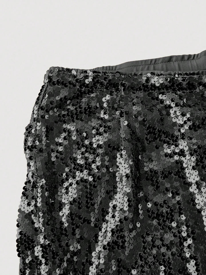 Pantalon SHEIN, negru
