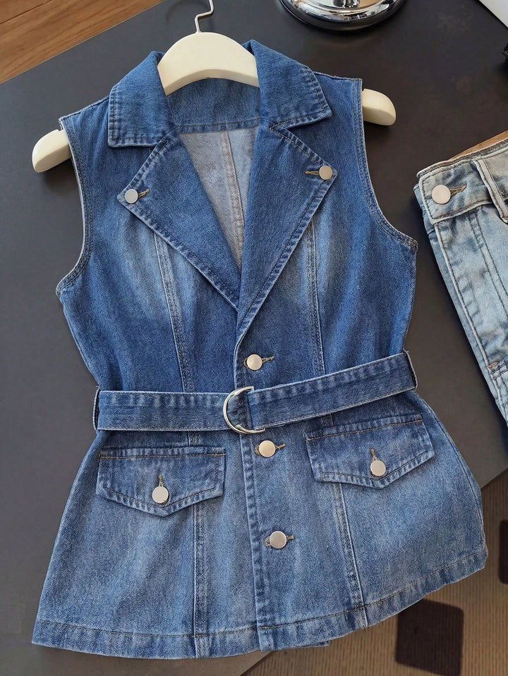 SHEIN farmerdzseki, kék
