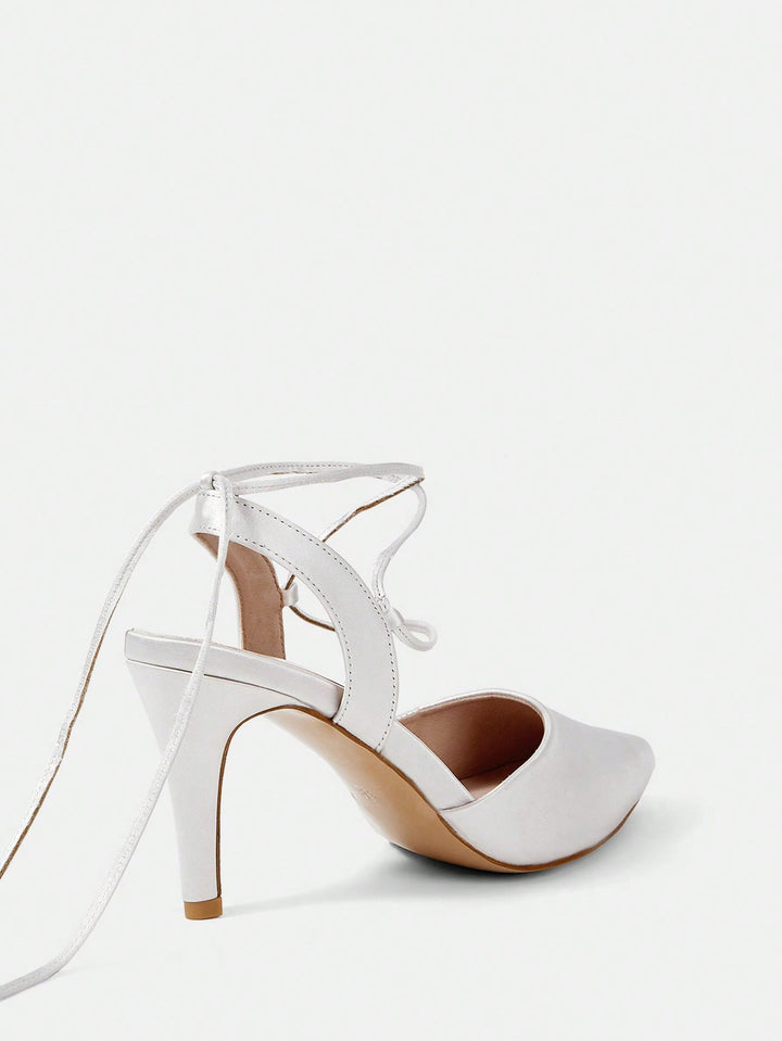 Pantofi cu toc SHEIN, bej