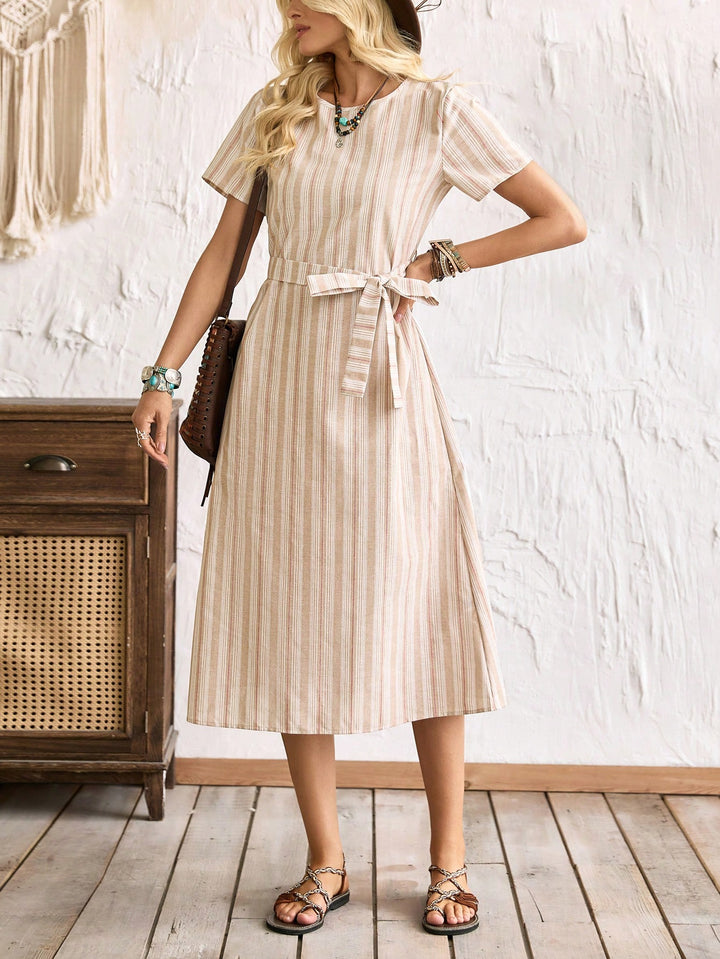 Rochie midi SHEIN, portocaliu