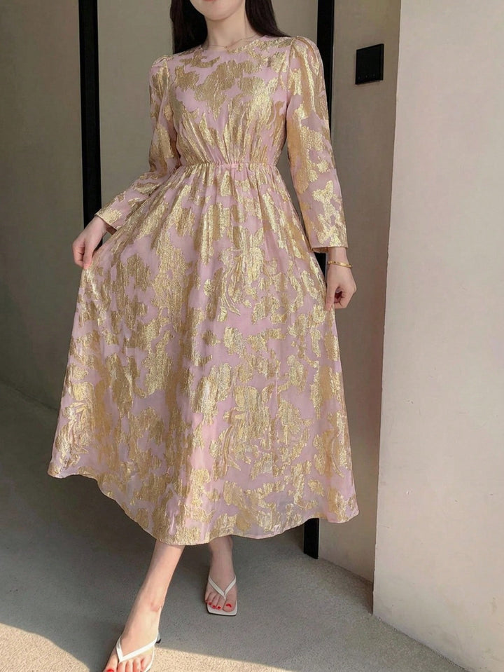 Rochie maxi SHEIN, roz