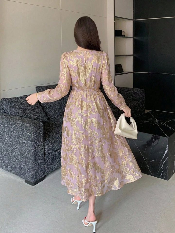 Rochie maxi SHEIN, roz