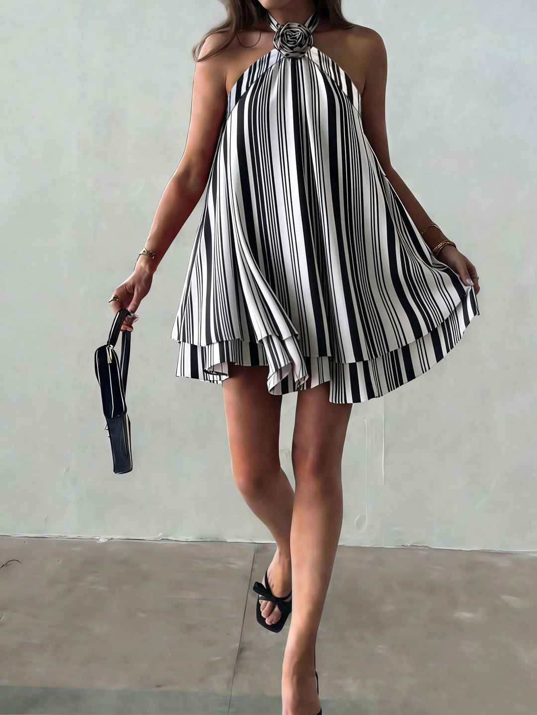 Rochie mini SHEIN, negru