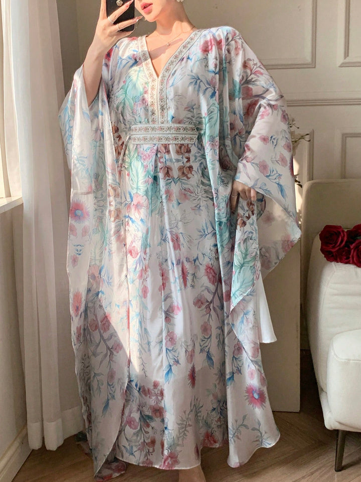 Rochie maxi SHEIN, mix culori