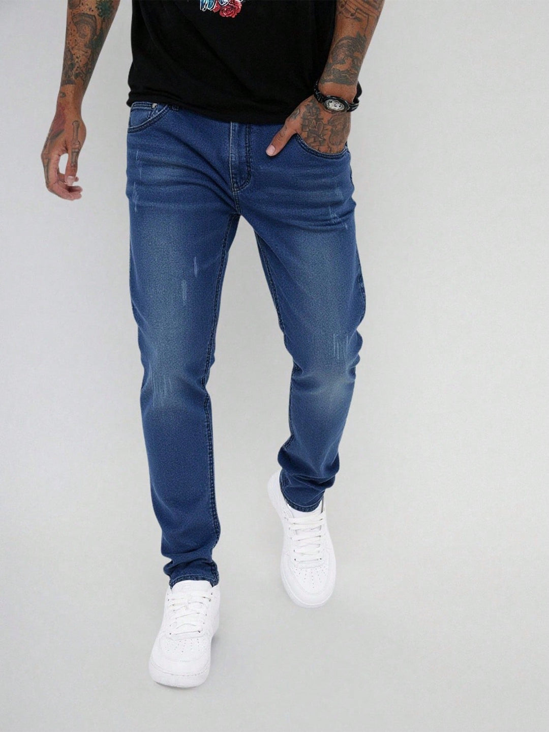 Jeans SHEIN, albastru
