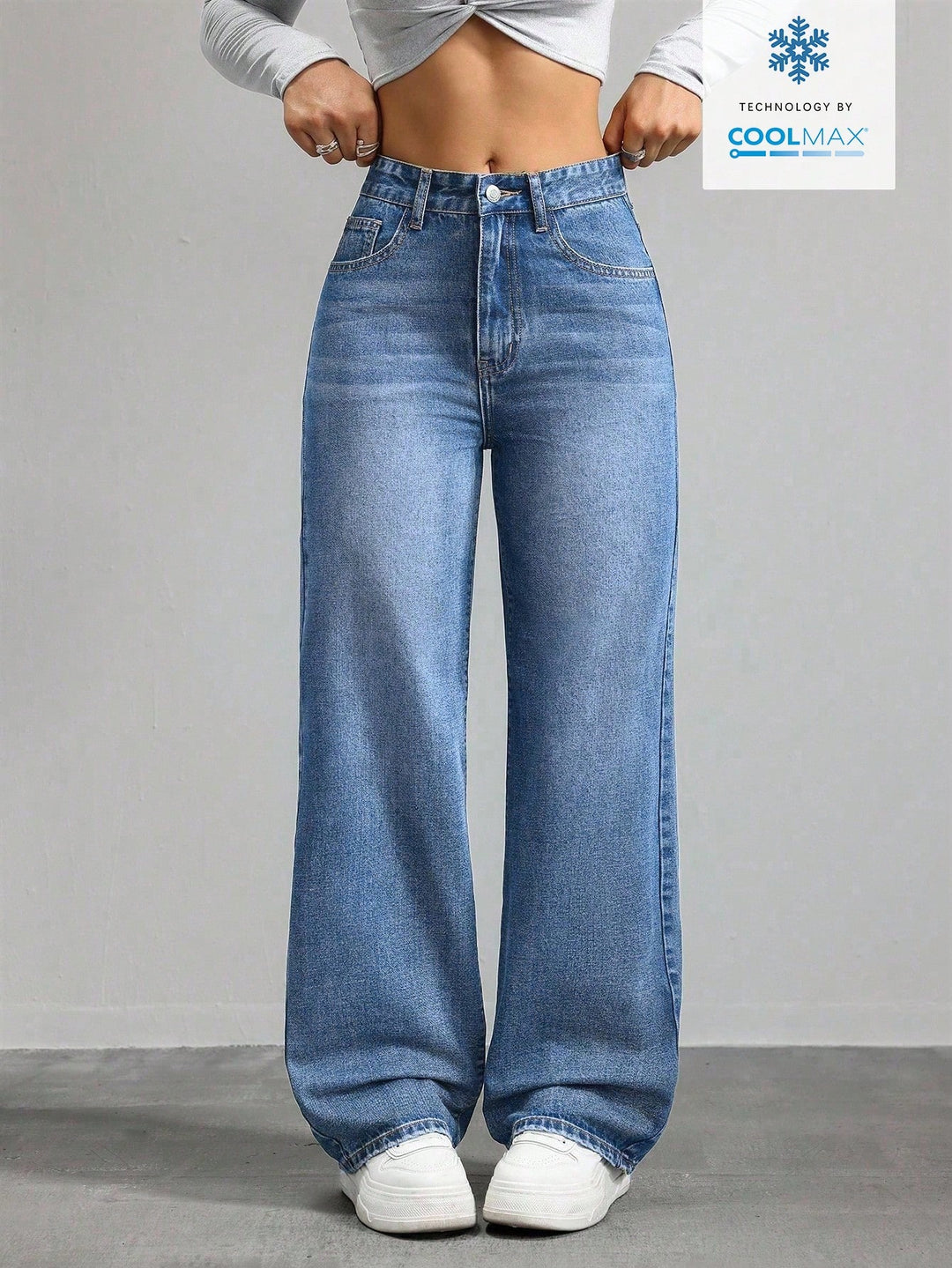 Jeans SHEIN, albastru