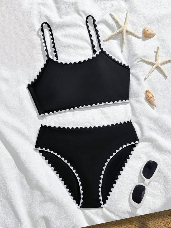 SHEIN bikini szett, fekete