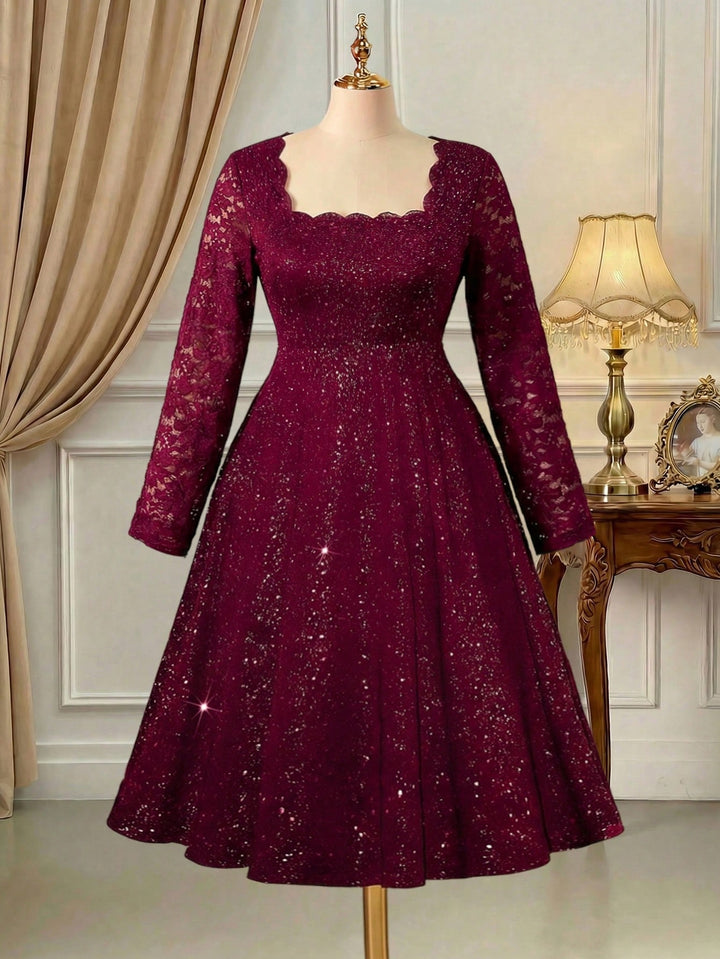Rochie SHEIN, vișiniu