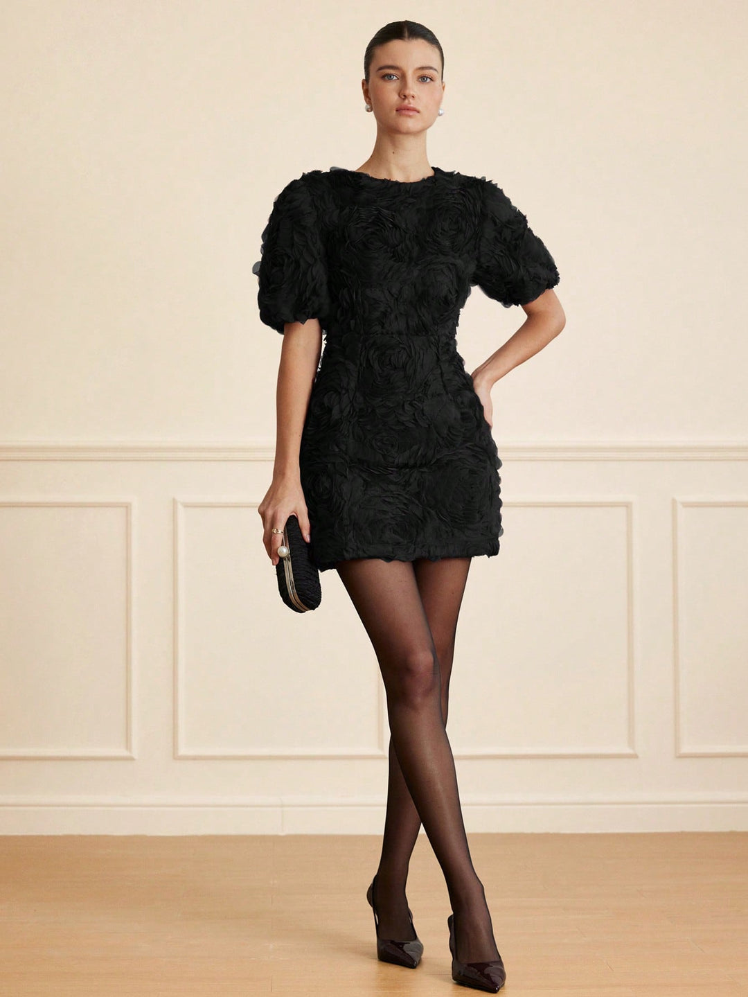 Rochie mini SHEIN, negru