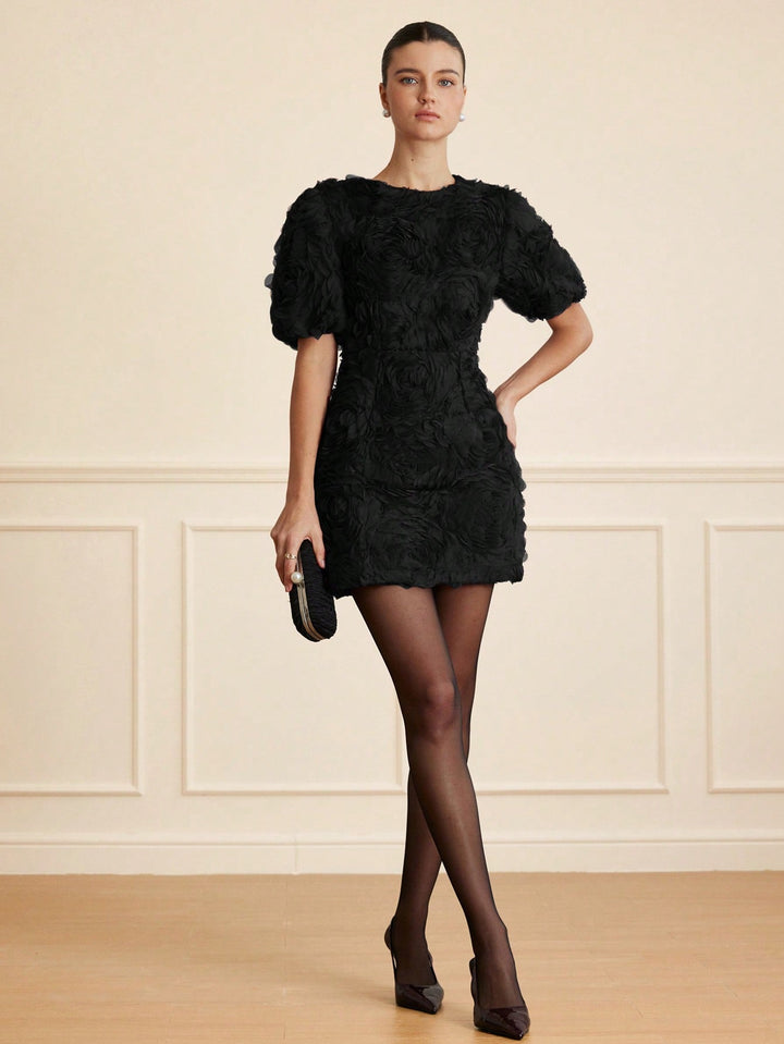 Rochie mini SHEIN, negru