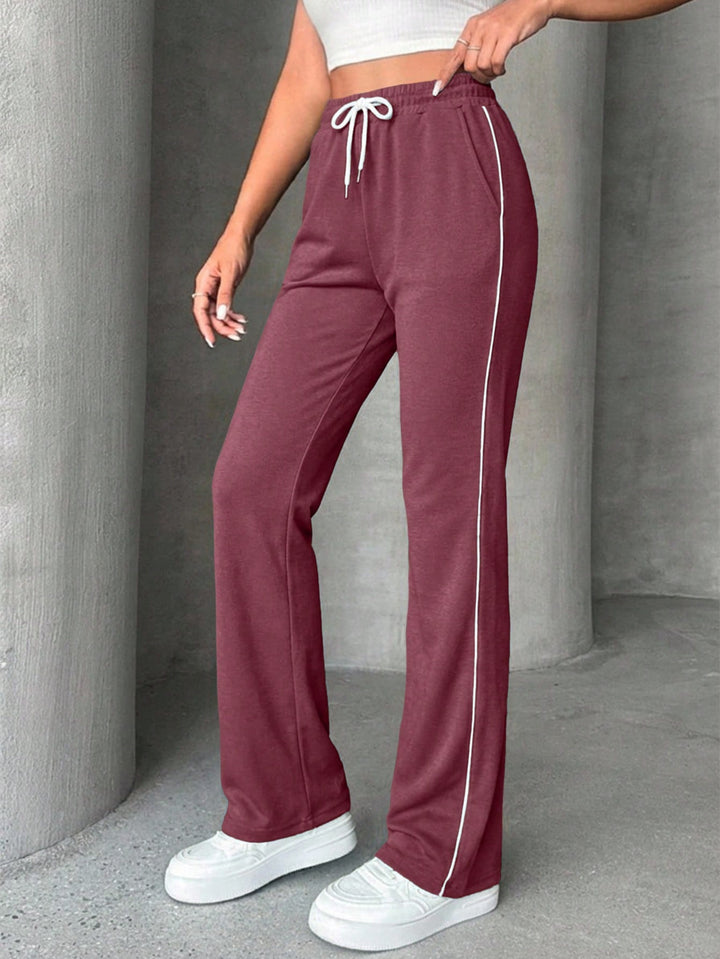 Pantaloni SHEIN, roz