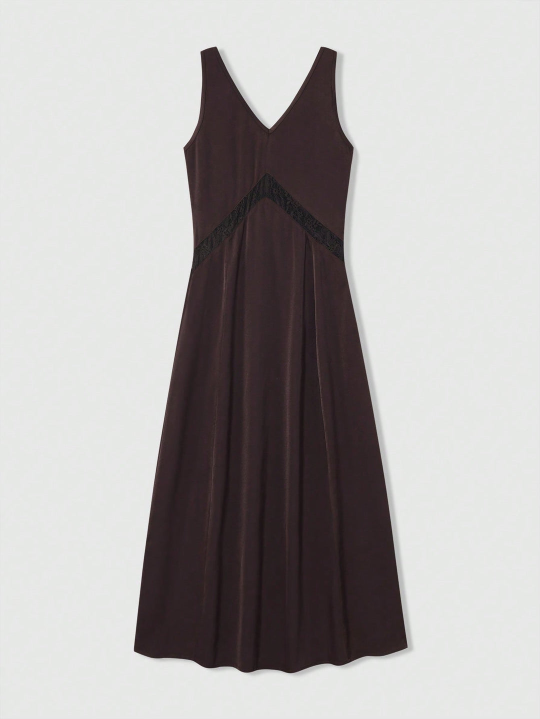 Rochie maxi SHEIN, maro