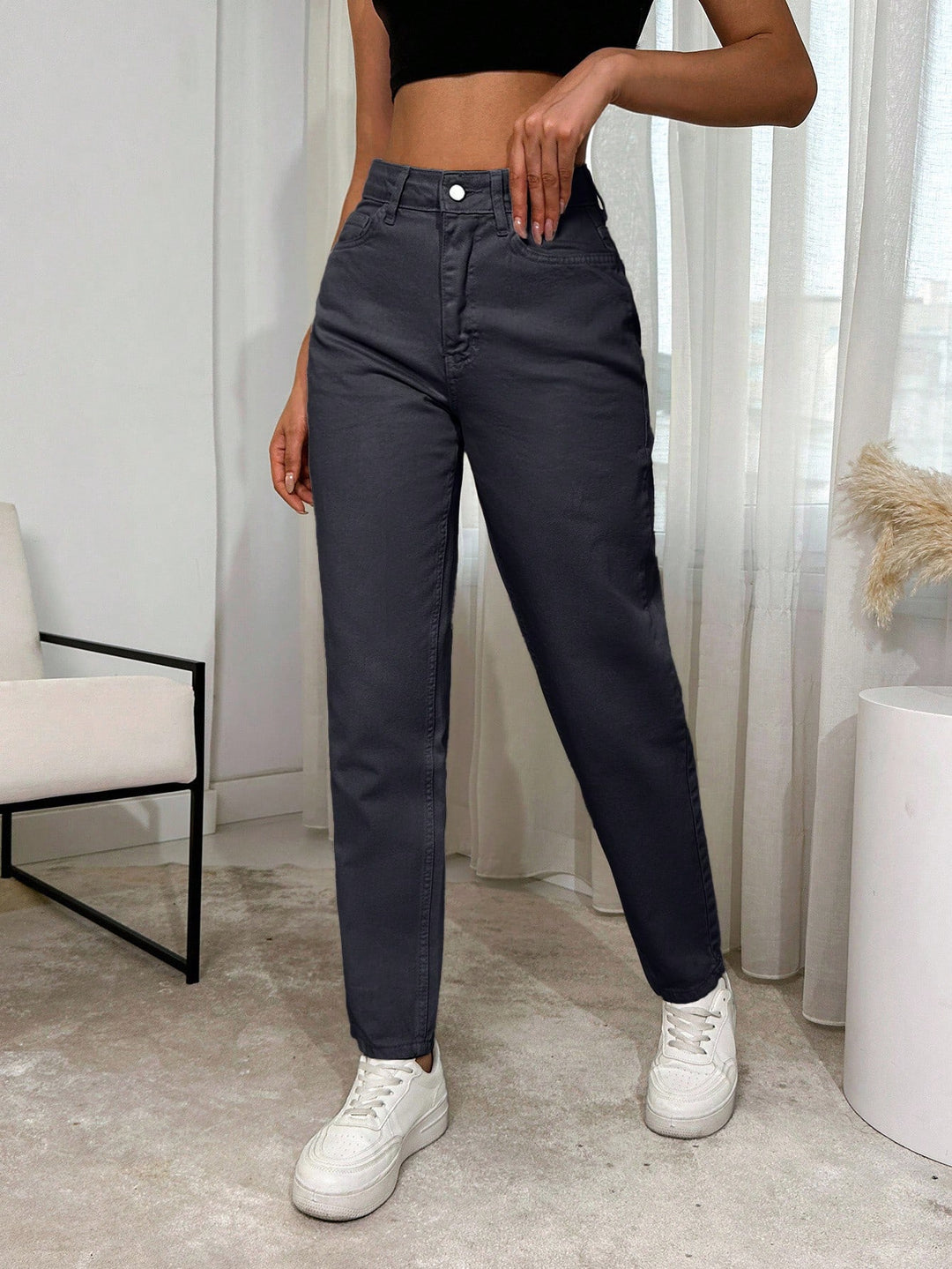 Jeans SHEIN, negru