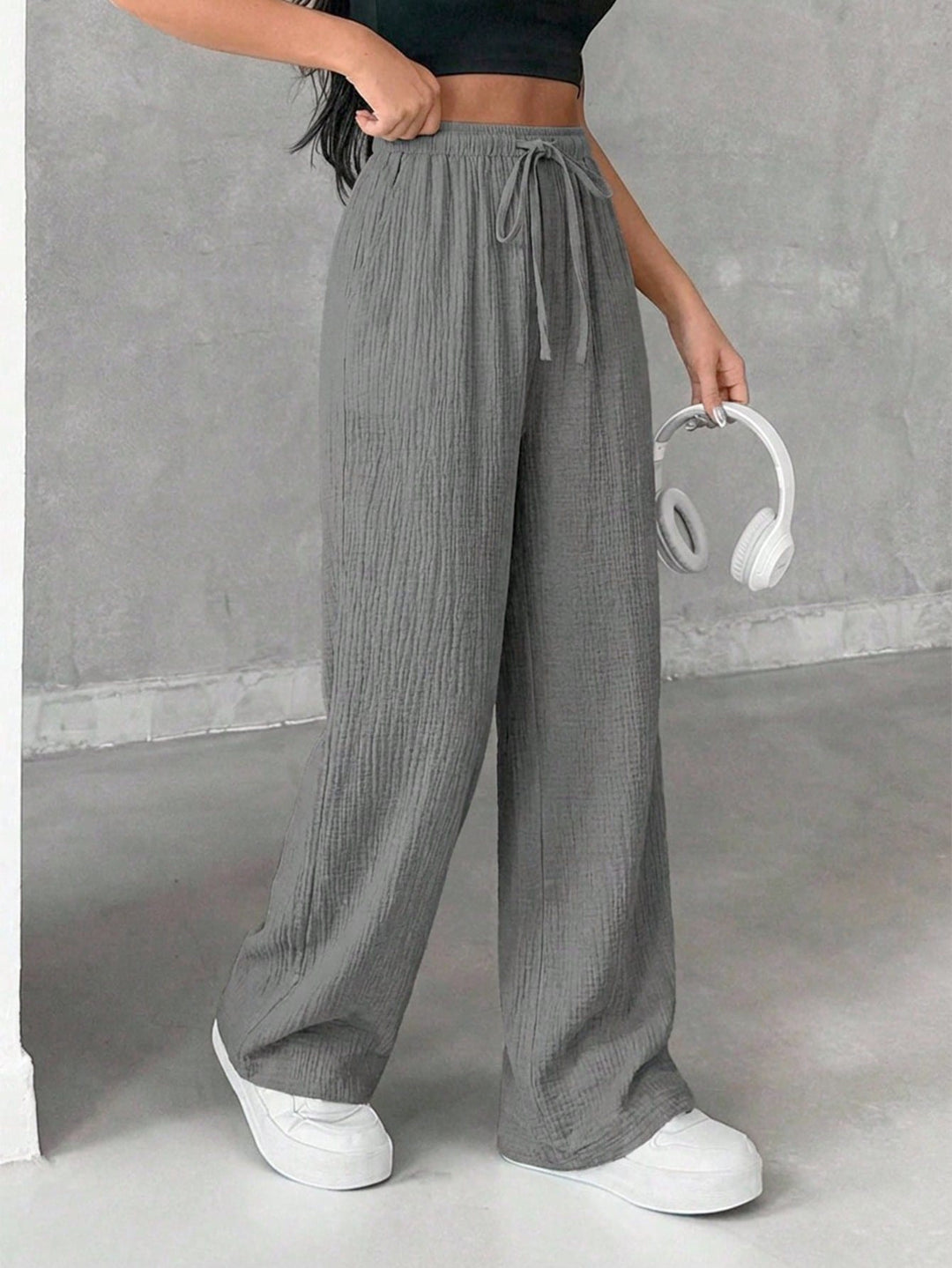 Pantaloni SHEIN, gri