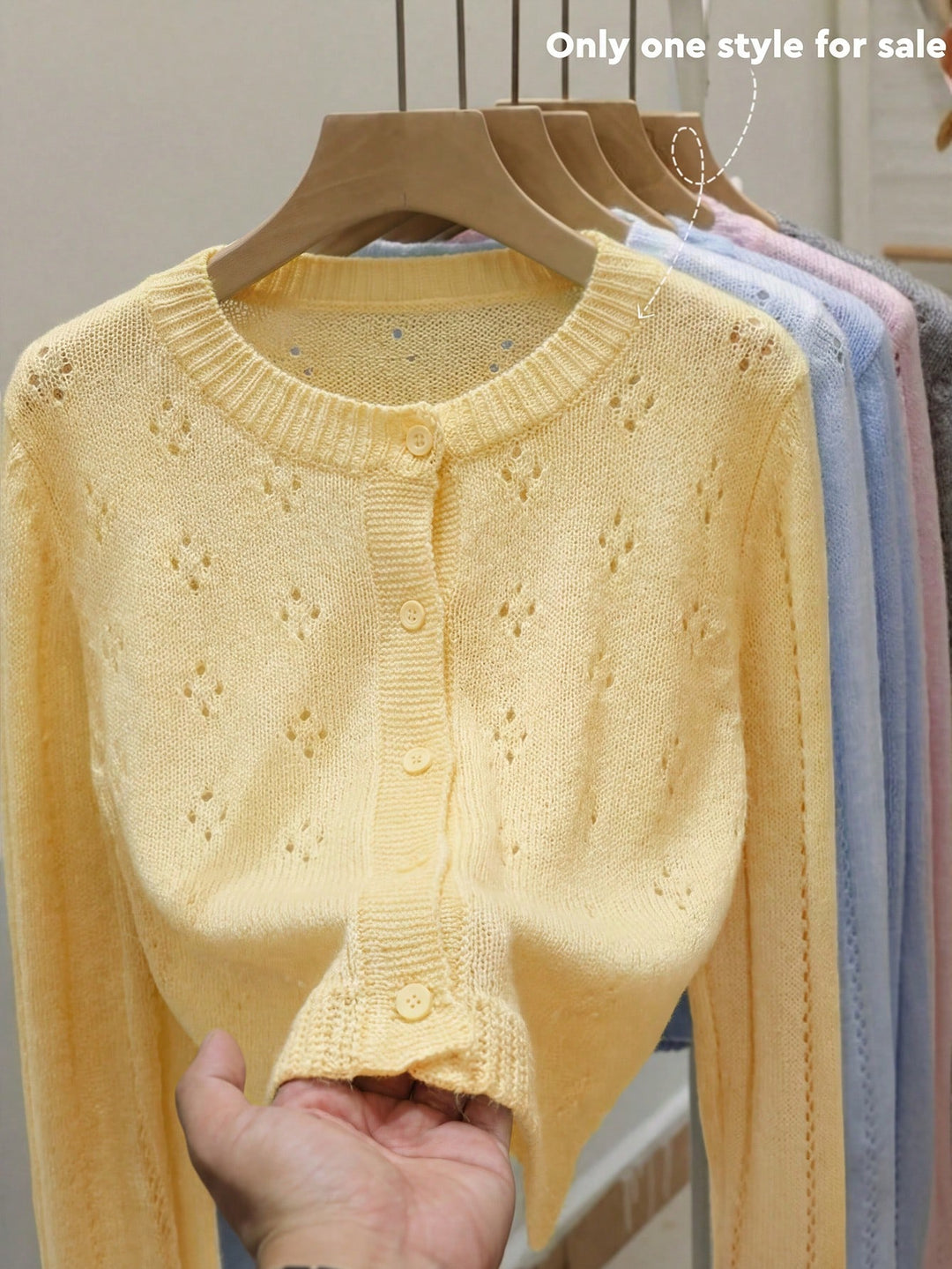 Cardigan SHEIN, mix culori