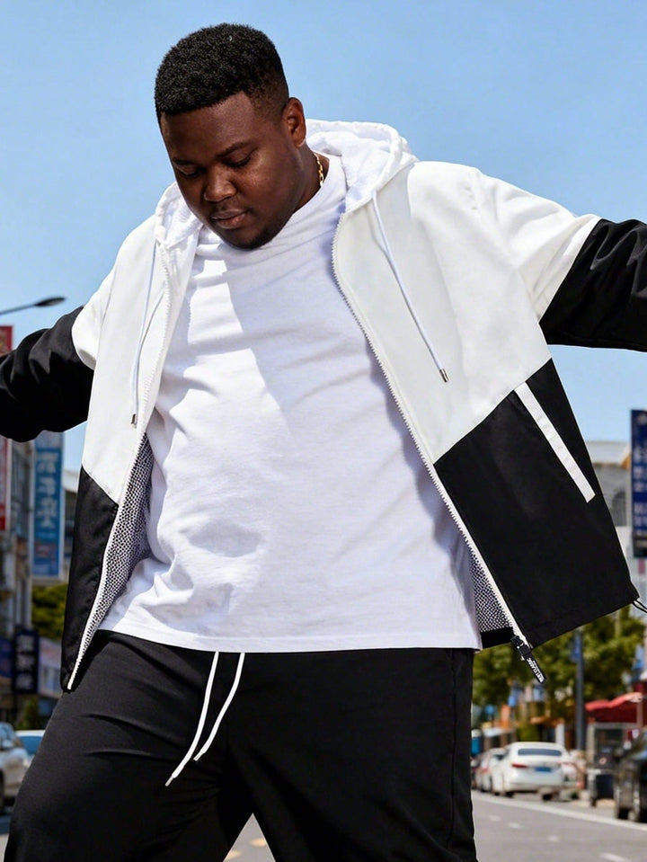 Jachetă windbreaker SHEIN, negru
