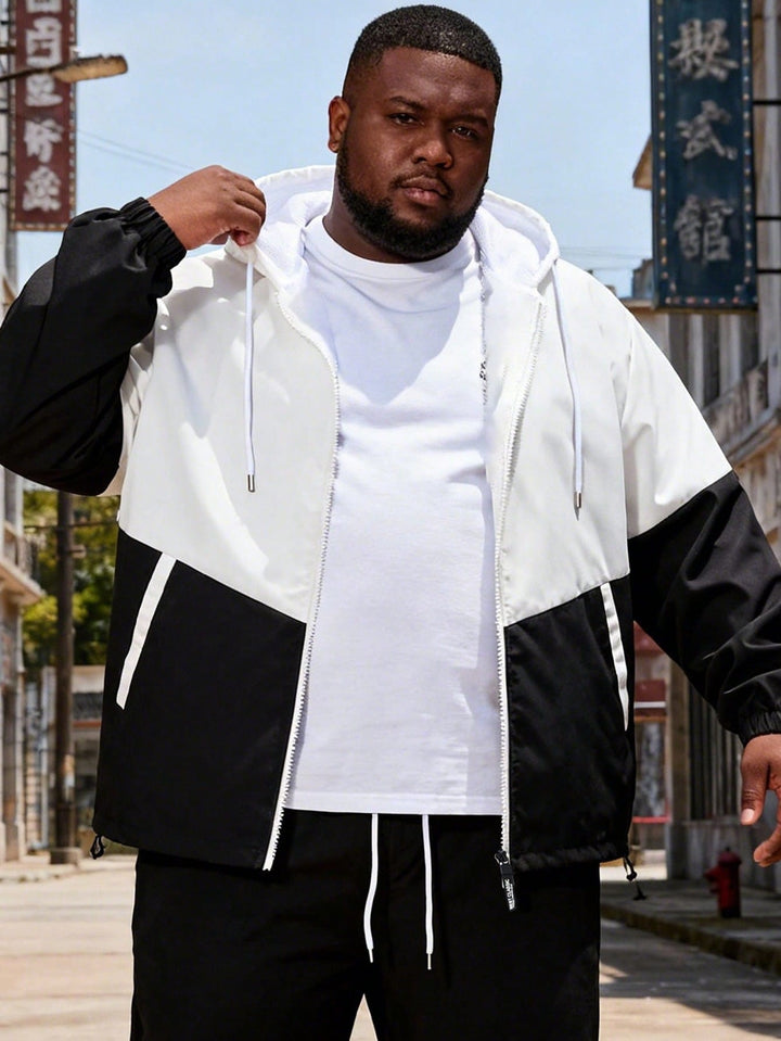 Jachetă windbreaker SHEIN, negru