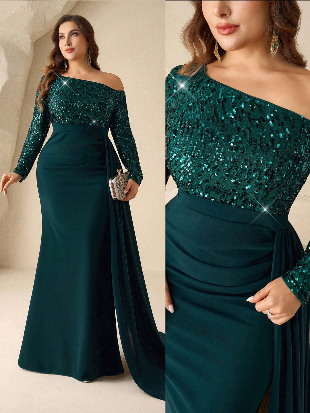Rochie SHEIN, verde