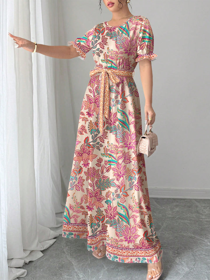 Rochie maxi SHEIN, mix culori
