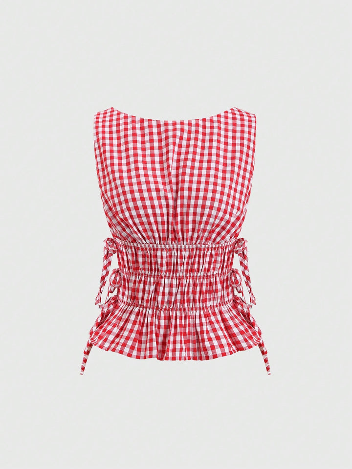 Bluza cropped fără mâneci SHEIN, mix culori
