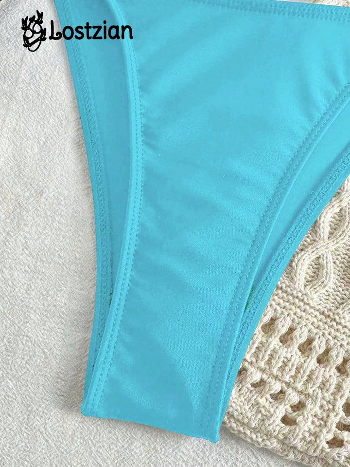 Set bikini SHEIN, albastru