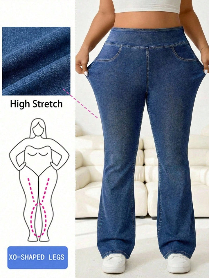 Jeans SHEIN, albastru