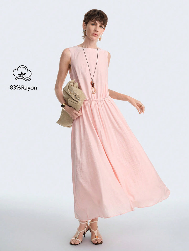 Rochie maxi SHEIN, roz