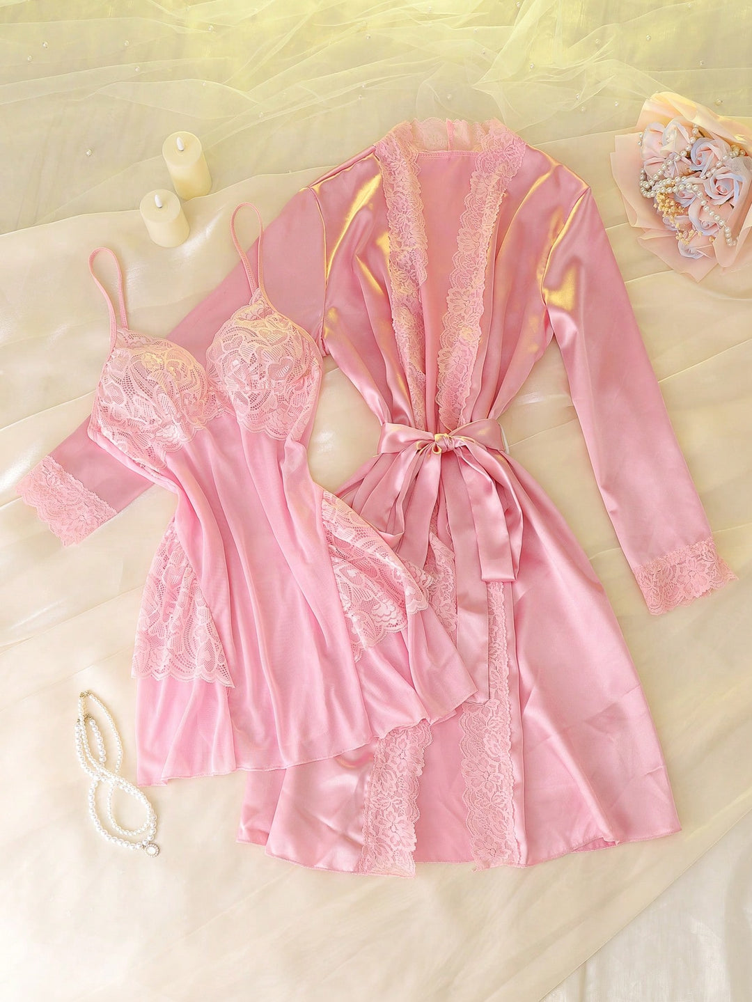Pijama SHEIN, roz