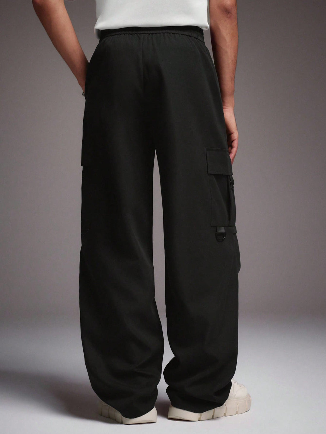 Pantalon SHEIN, negru