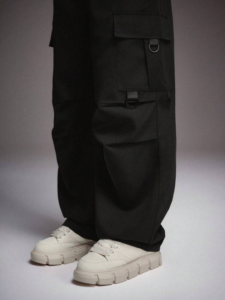 Pantalon SHEIN, negru