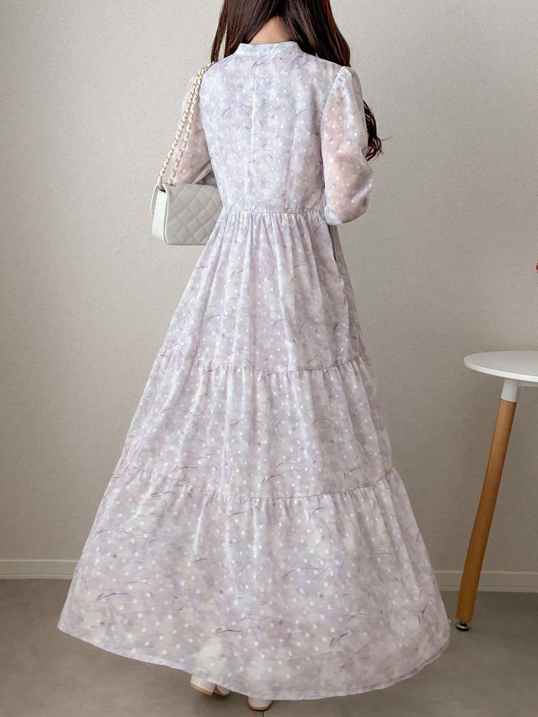 Rochie maxi SHEIN, alb