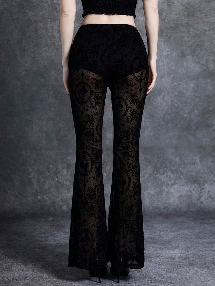 Pantaloni SHEIN, negru