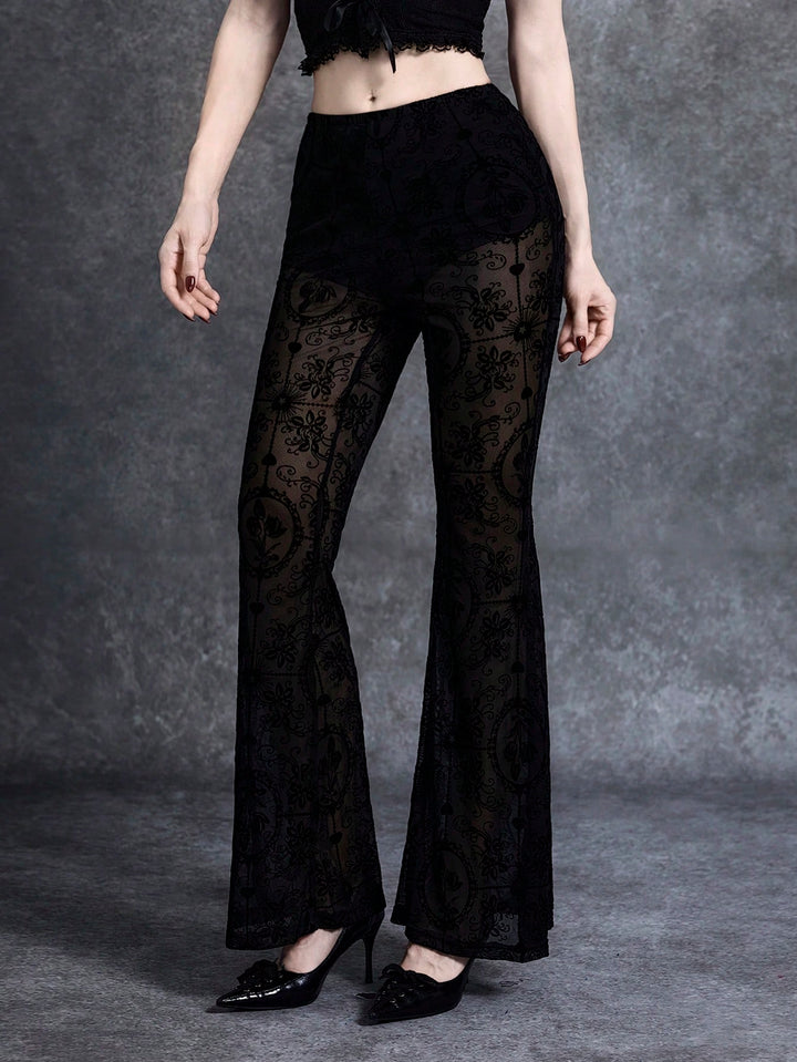 Pantaloni SHEIN, negru