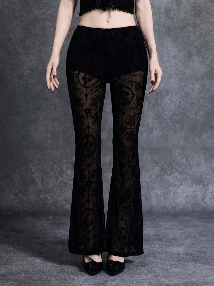Pantaloni SHEIN, negru