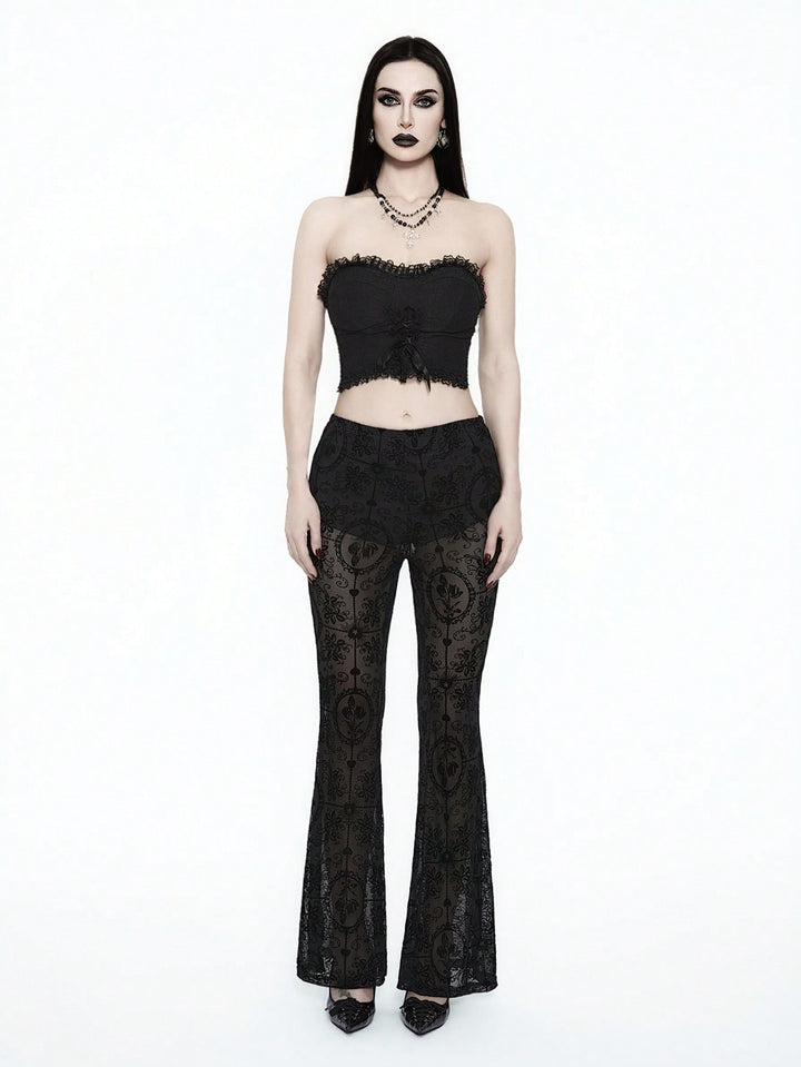 Pantaloni SHEIN, negru