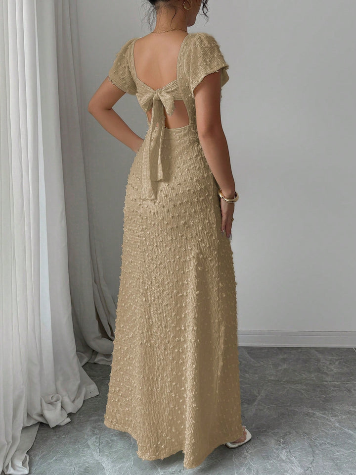 Rochie maxi SHEIN, kaki