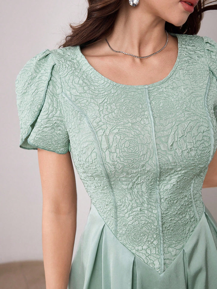 Rochie maxi SHEIN, verde